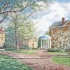 UNC Chapel Hill Art Paint By Number