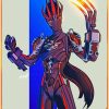 Valkyr Warframe Game Character Paint By Numbers