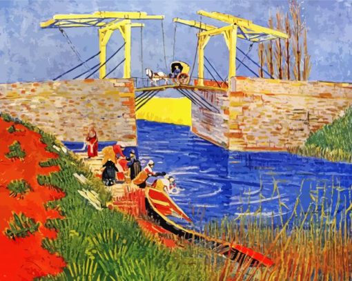 Van Gogh Bridge At Arles Paint By Numbers