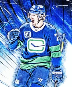 Vancouver Canucks Player Paint By Number