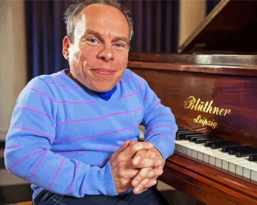 Warwick Davis And Piano Paint By Numbers