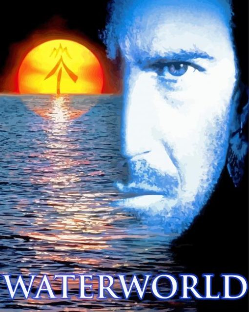 Waterworld Poster Paint By Numbers