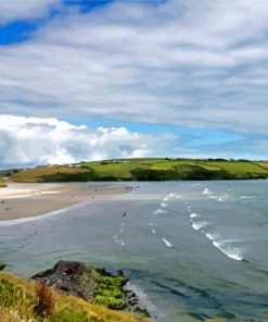 West Cork Beach Paint By Numbers