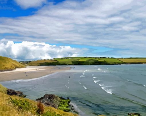 West Cork Beach Paint By Numbers