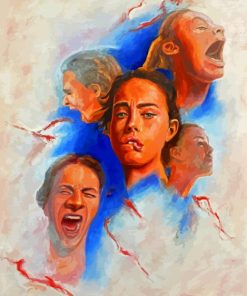 Women Screaming Paint By Numbers