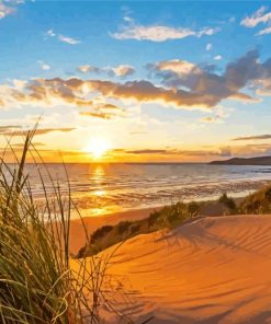 Woolacombe Beach Paint By Numbers