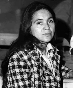 Young Dolores Huerta Paint By Numbers