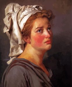 Young Woman In Turban Paint By Numbers