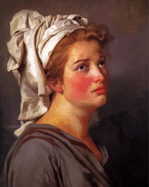 Young Woman In Turban Paint By Numbers