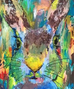 Abstract Hare Paint By Number