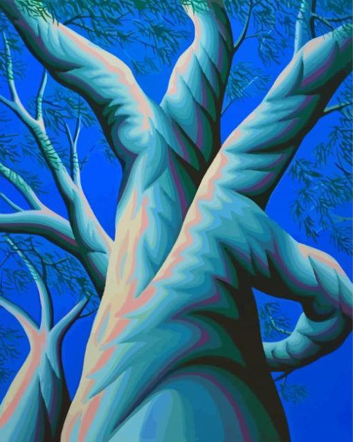 Abstract Gumtree Art Paint By Numbers
