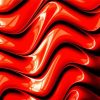 Abstract Red Art Paint By Number