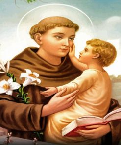 Aesthetic Anthony Of Padua Paint By Numbers