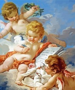 Aesthetic Cupid And Angels Paint By Number