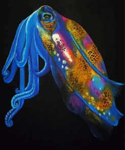 Aesthetic Cuttlefish Paint By Numbers