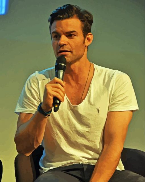 Aesthetic Daniel Gillies Art Paint By Numbers