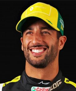 Aesthetic Daniel Ricciardo Paint By Numbers