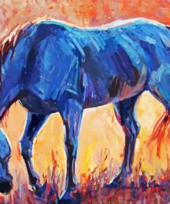 Aesthetic Impressionist Horse Paint By Number