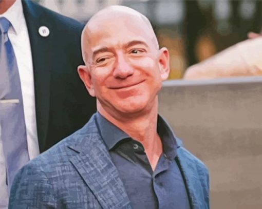 Aesthetic Jeff Bezos Paint By Number