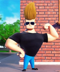 Aesthetic Johnny Bravo Paint By Numbers