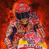 Aesthetic Marc Marquez Art Paint By Number