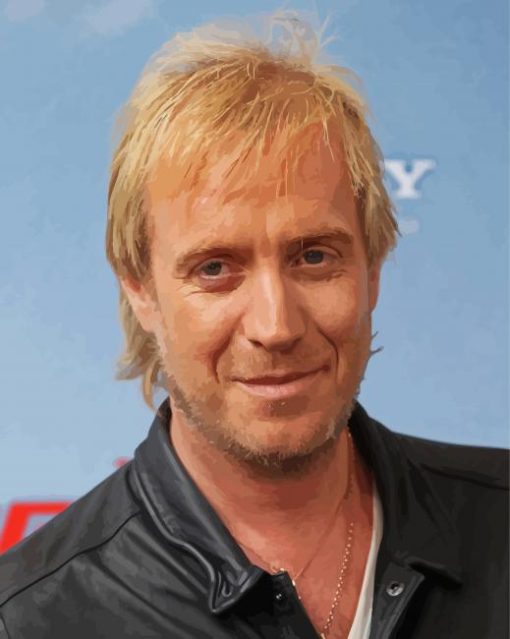 Aesthetic Rhys Ifans Paint By Numbers