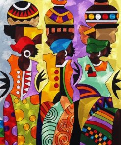 Aesthetic West African Paint By Number