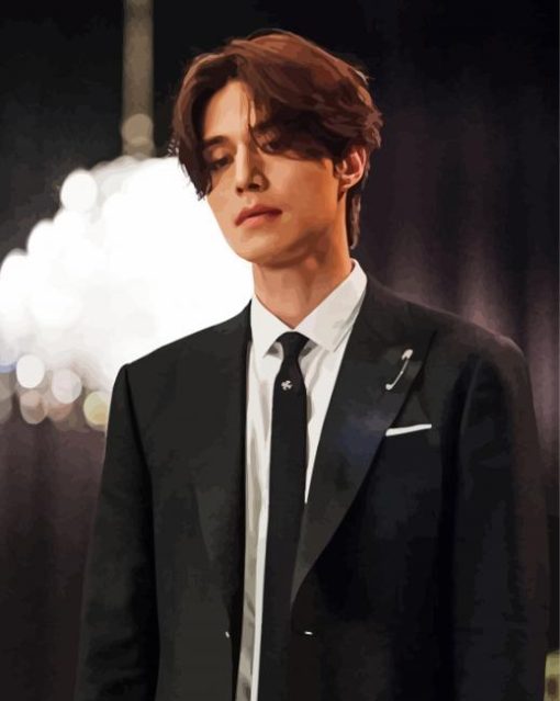 Aesthetic Korean Actor Paint By Numbers