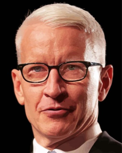 Aesthetic Anderson Cooper Paint By Number