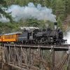 Aesthetic Durango Silverton Train Engine Paint By Number