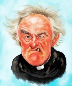 Aesthetic Father Ted Art Paint By Number