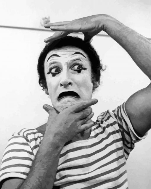 Aesthetic Marcel Marceau Paint By Numbers