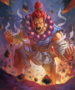 Akuma Character Paint By Numbers