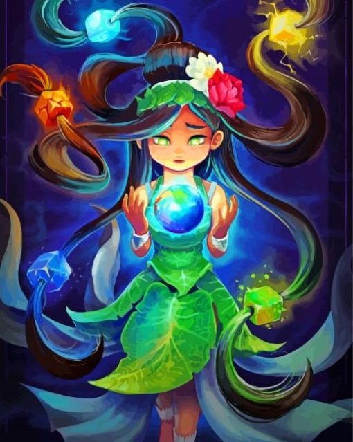 Anime Gaia Art Paint By Numbers