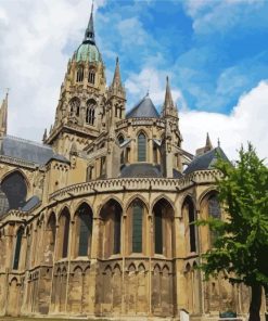 Bayeux Cathedral Paint By Number