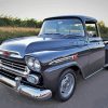 Black Chevy Apache Paint By Number