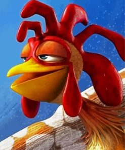 Chicken Joe Animation Character Paint By Numbers