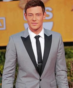 Classy Cory Monteith Paint By Number