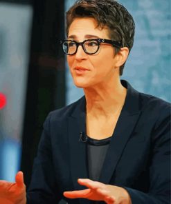 Classy Rachel Maddow Paint By Number