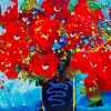 Colorful Flowers Simon Bull Paint By Number