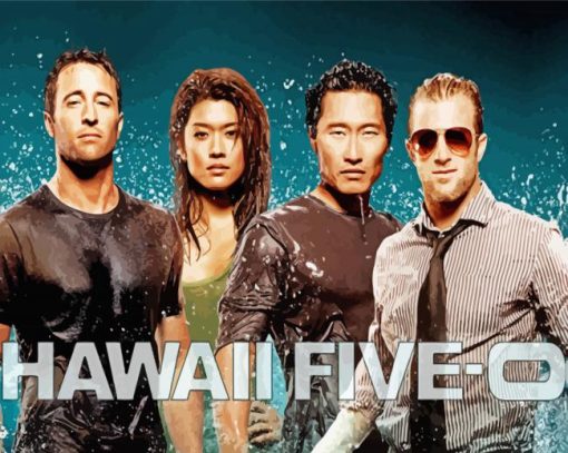 Cool Hawaii 5 0 Paint By Numbers