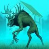 Fantasy Wendigo Paint By Numbers