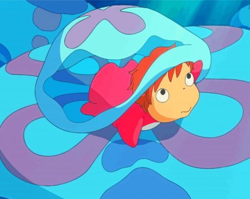 Fish Ponyo Paint By Number