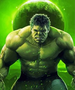 Hulk Smash Marvel Paint By Number