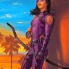 Kate Bishop Marvel Superhero Paint By Numbers