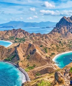 Labuan Bajo Komodo National Park Paint By Number