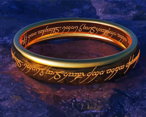 Lord Of The Rings The One Ring Paint By Numbers