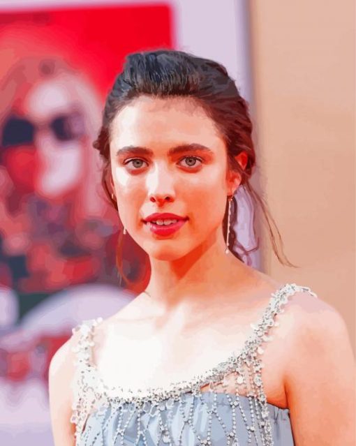 Margaret Qualley Actress Paint By Numbers