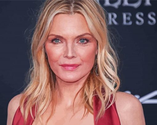 Michelle Pfeiffer Paint By Numbers