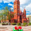 Minsk Church Of Saints Simon And Helena Paint By Number